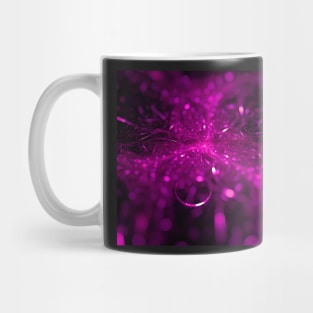 Digital Design - Purple Floral Mug